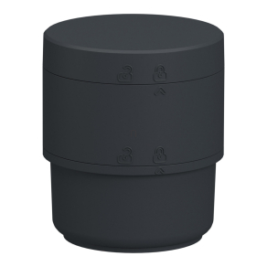   Schneider Electric Harmony XVB7 - XVB7C21B - fényoszlop DC alapegység adapterrel és fedéllel, Ø70, szürke