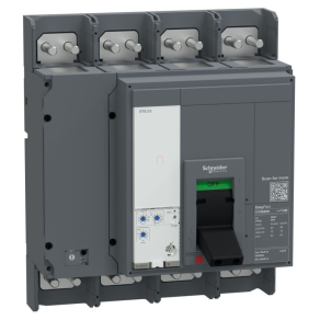   Schneider Electric EasyPact CVS - E080N420FM - CVS800N kompakt megszakító LI védelemmel, 50kA 4P ETS2.0