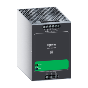   Schneider Electric Phaseo Easy ABL2 - ABLS1A48100E - Easy ABL2 single phase power supply, 100…340V AC input, 48V DC output, 480W, Din-rail, IP20