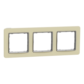 Schneider Electric Sedna Elements - hármas keret, univerzális, homokkő (SDD392803)