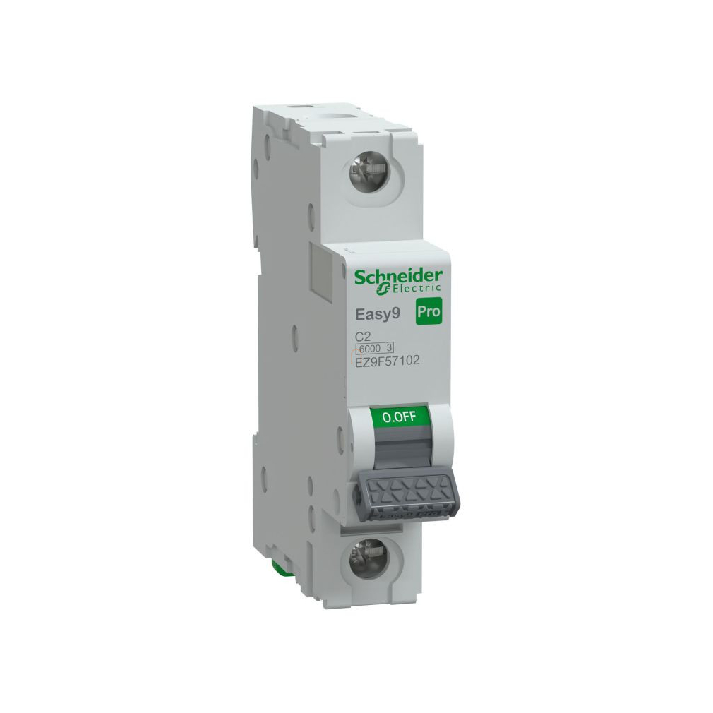 Schneider Easy9 Pro kismegszakító 1P C 2A (EZ9F57102)