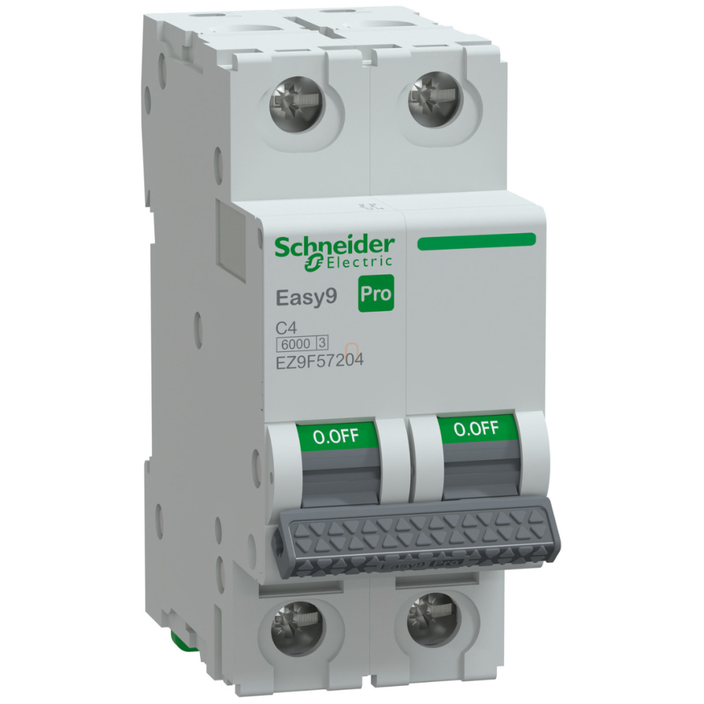 Schneider Easy9 Pro kismegszakító 2P C 4A (EZ9F57204)