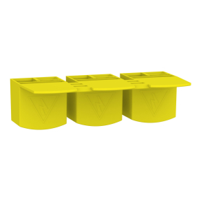   Schneider Electric Acti9 -A9X21096-Takarósapka gyűjtősínhez, 3P (12db)