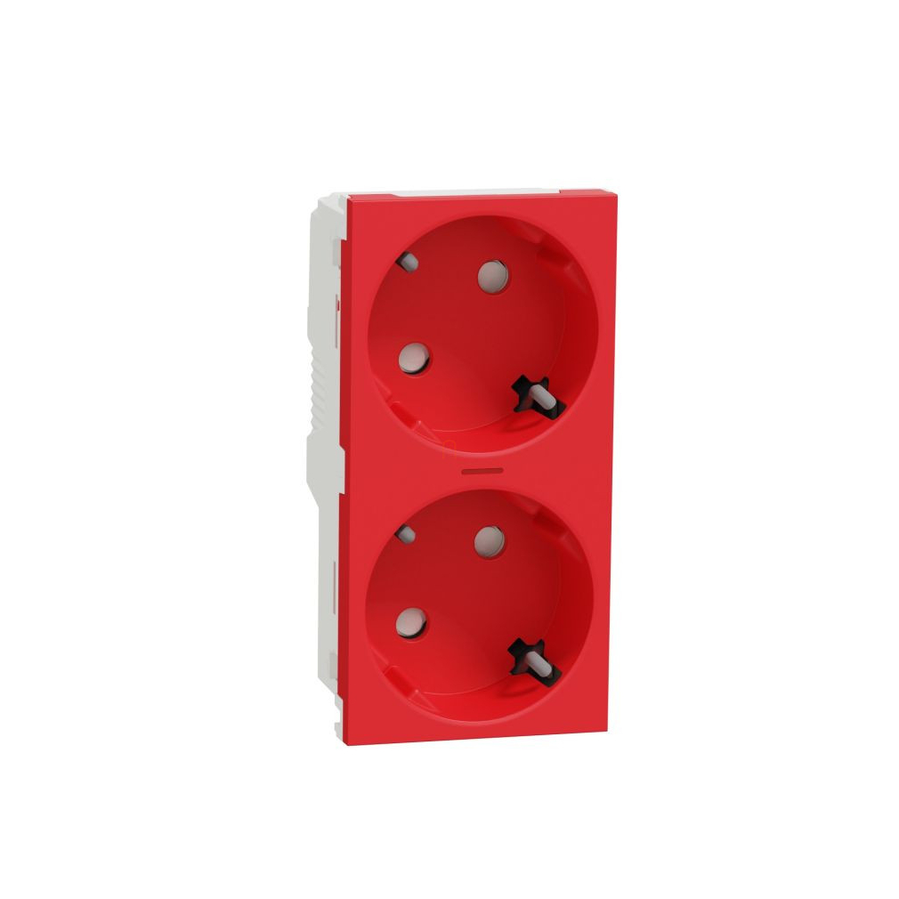 Schneider Nu 2x2P+F aljzat 45°,BZS,JF,4M,csav.pir