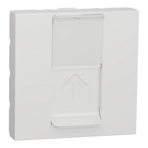  Schneider Electric New Unica - NU344918 - 1xRJ45 Cat6A FTP aljzat,fehér