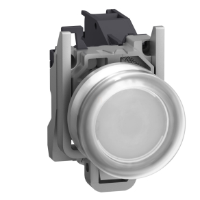   Schneider Electric Harmony XB4 - ATEX DG - XB4BP181GEX - komplett nyomógomb, Ø22, védősapkás, 1NO, fehér