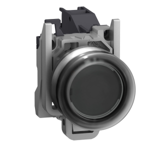   Schneider Electric Harmony XB4 - ATEX DG - XB4BP21GEX - komplett nyomógomb, Ø22, védősapkás, 1NO, fekete