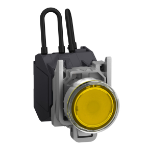   Schneider Electric Harmony XB4 - ATEX DG - XB4BW25BM5GEX - komplett nyomógombos LED tesztlámpa, Ø22, 24VAC/DC, narancssárga