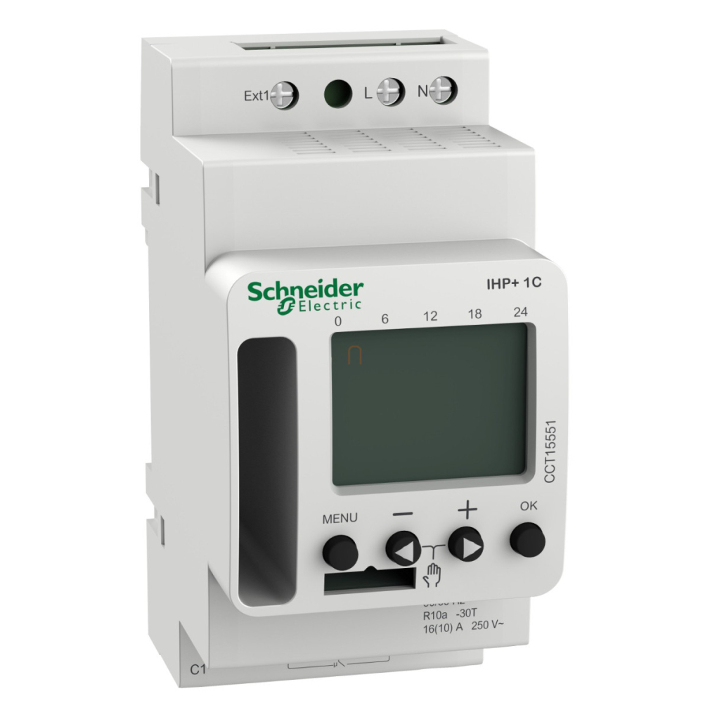 ACTI9 IHP+ 1C SMARTw (24/7) programozható időkapcsoló CCT15551 Schneider