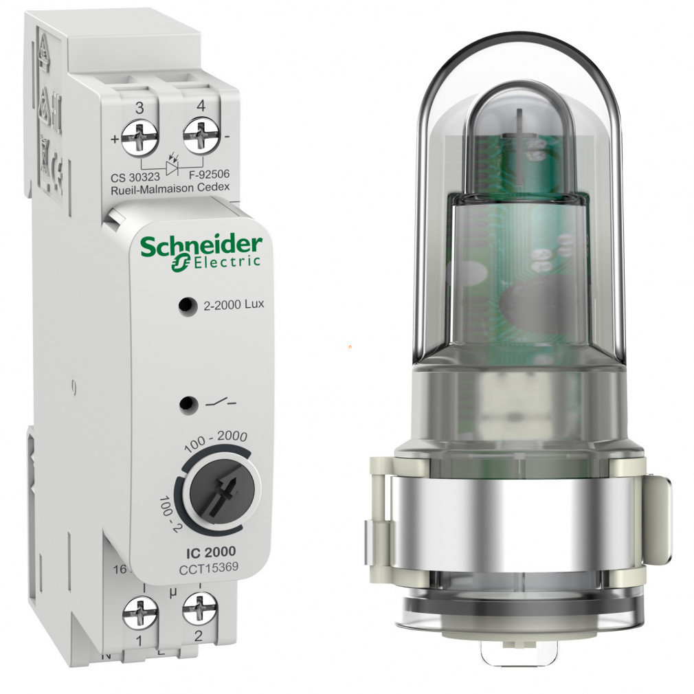 Schneider ACTI9 IC2000d kültéri (18 mm) alkonykapcsoló (CCT15369)