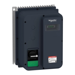 Schneider Electric Altivar Machine 320 - ATV320U30N4WS - frekvenciaváltó, 3kW, 3f, 400VAC, Modbus/CANopen, IP65, szakaszoló kapcsolóval