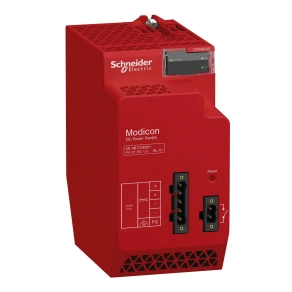 Schneider Electric Modicon X80 - BMXCPS4022S - tápegység, redundáns, biztonsági, 24…48 VDC, 40W