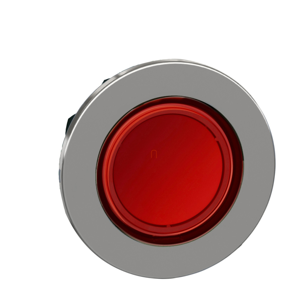 Schneider ZB4FV043  Sülly.fém LED jelzőlámpa fej, piros