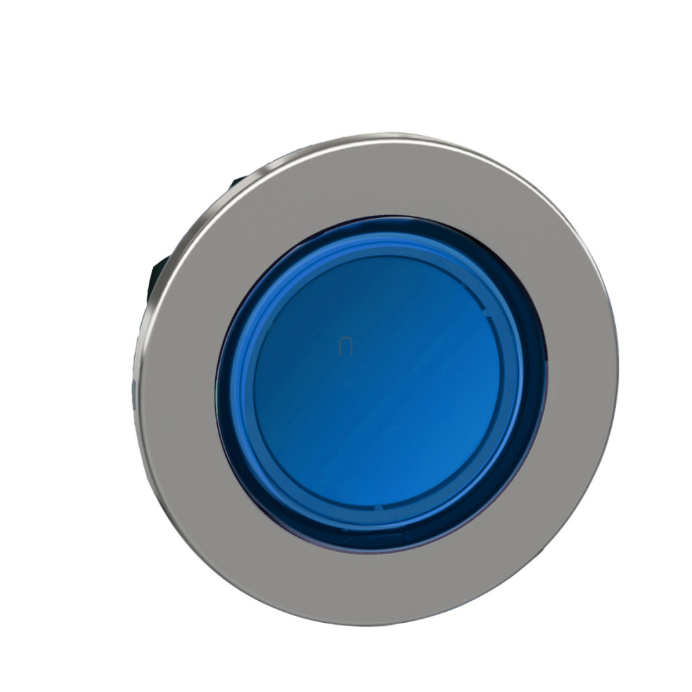 Schneider ZB4FV063  Sülly.fém LED jelzőlámpa fej, kék