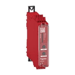 Schneider Electric Preventa XPS Universal - XPSUAK32AC -biztonsági relé modul, XSPUAF+bizt. szőnyeg funkció, Cat.4, biztonsági be/ki: 2/3CO, PNP, 48-230VAC/DC, rugós