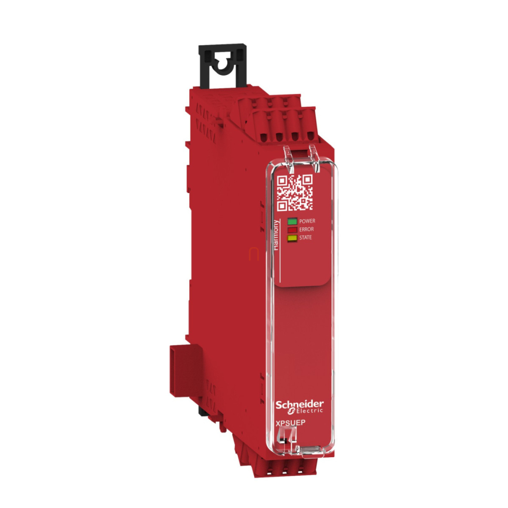 Preventa biztonsági relé bővítő modul, XPSUA reléhez, Cat.4, 24VAC/DC, rugós XPSUEP14AC Schneider
