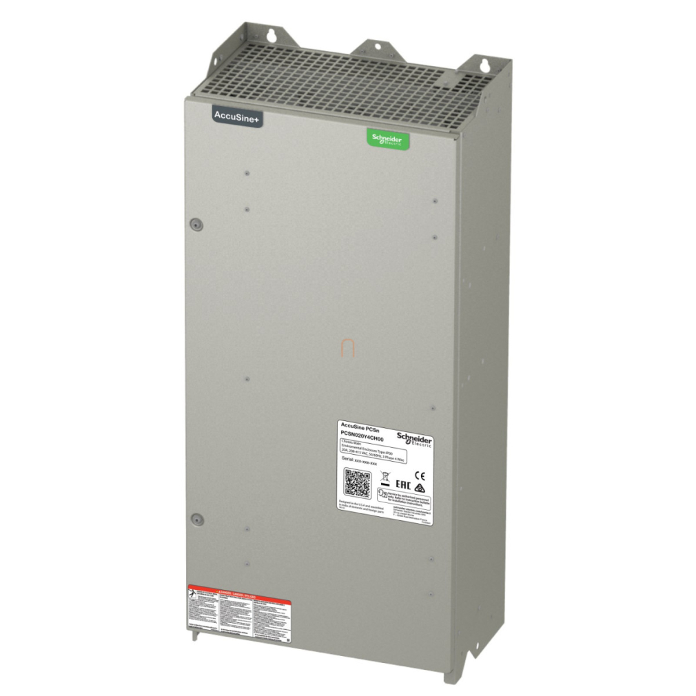 AccuSine PCSn aktív felharmonikus szűrő 60A 208-415V IP00 PCSN060Y4CH00 Schneider