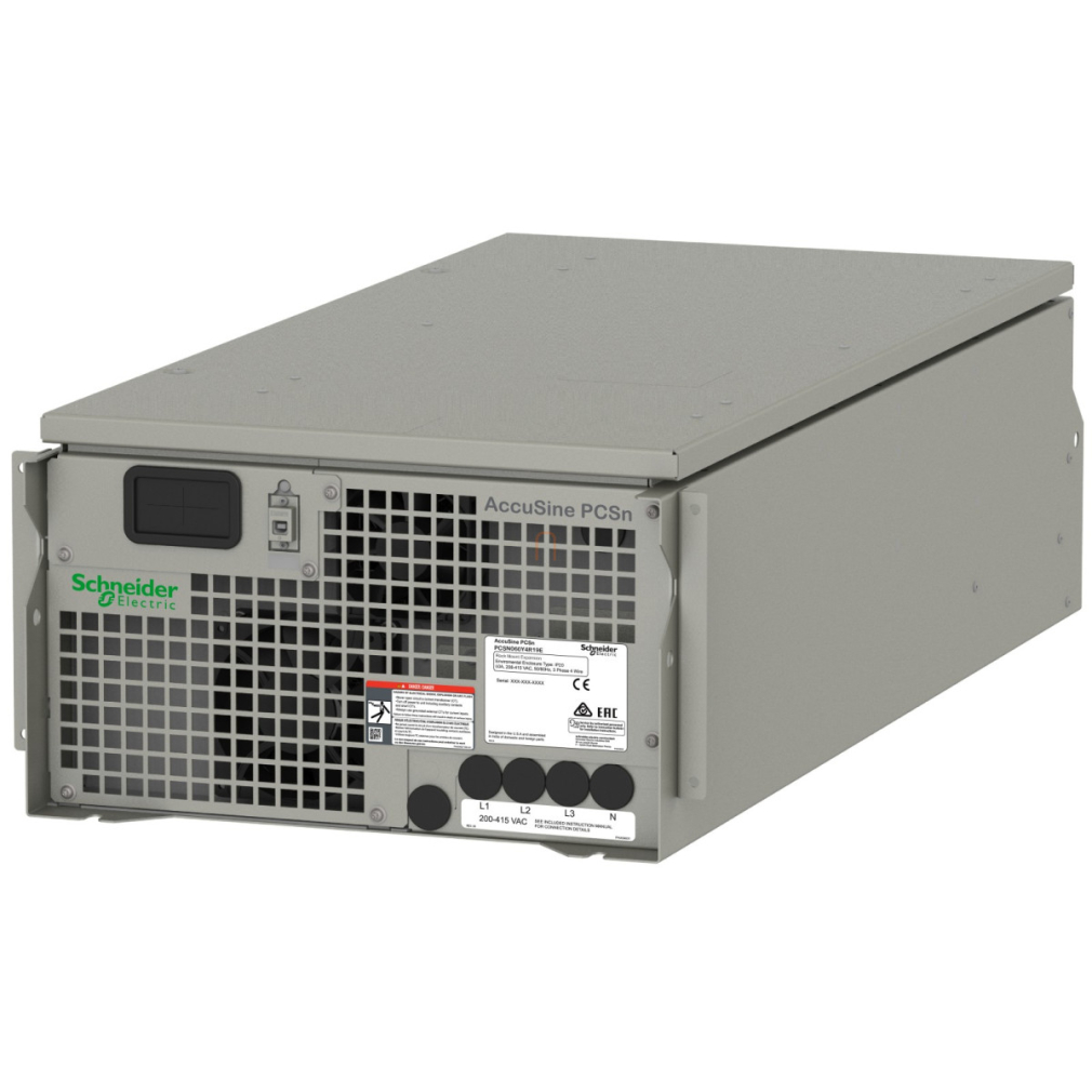 AccuSine PCSn aktív felharmonikus szűrő 60A 208-415V rack modul PCSN060Y4R19E Schneider