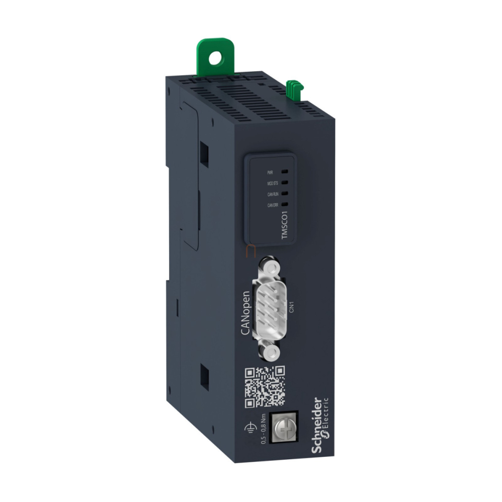 Modicon TMS kommunikációs modul, CANopen Master, 1xSUB-D9, M262 PLC-hez TMSCO1 Schneider