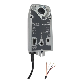 Schneider Electric Damper Actuator - MD10SR-24M - Rugóvisszatérítéses zsalumozgató, 10 Nm, 24VAC táp, 2-10V kimenet