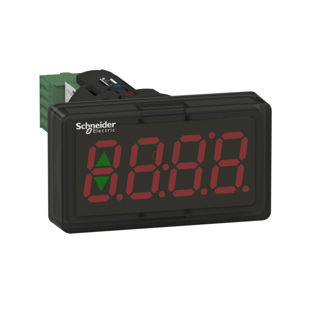 XBH1AA0R4 Harmony XB5 műanyag digitális panelkijelző, d22, piros, 4 digit, 4-20mA bemenet Schneider