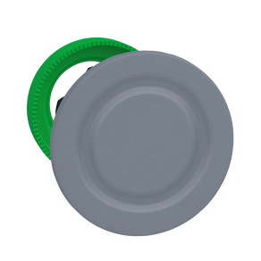   Schneider Electric Harmony XB5 - ZB5FSZ3C0 - panelbe süllyesztett műanyag vakfedél, Ø30, fekete, szürke perem