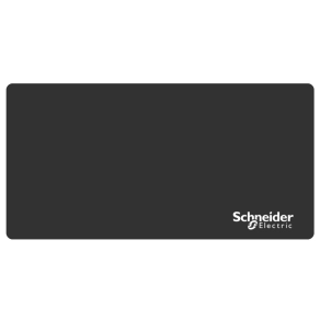 Schneider Electric Harmony XB5 - ZBYLEG201000 - kezelőpanel maszk, 200x100mm, teli fekete