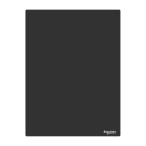 Schneider Electric Harmony XB5 - ZBYLEG304000 - kezelőpanel maszk, 300x400mm, teli fekete