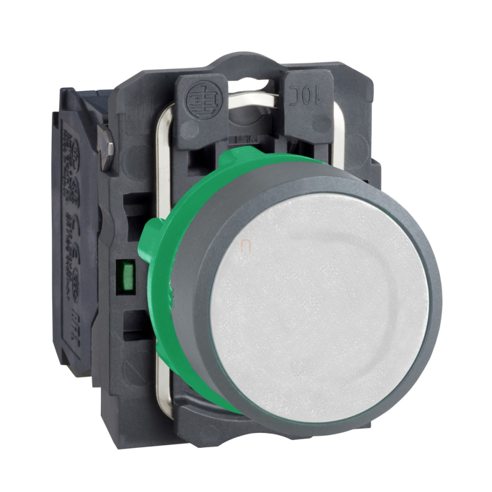 XB5-AA11C0 Harmony komplett műanyag nyomógomb, D22,  Schneider