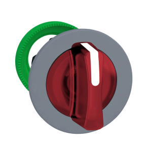   Schneider Electric Harmony XB5 - XB5FK134M5C0 - panelbe süllyesztett komplett műanyag világító kapcsoló, Ø30, 3 állású, 230 VAC, 1NO+1NC, piros, szürke körgyűrű