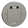 Schneider Electric Unica System+ INS52101 - Padlócsatlakozó, kör alakú, fém, 2P+F csatlakozóaljzattal