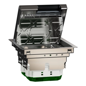 Schneider Electric Unica System+ - INS52121 - Padlódoboz, 8 modulos, fém