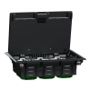 Schneider Electric Unica System+ INS52122 - Padlódoboz, 12 modulos, műanyag