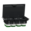 Schneider Electric Unica System+ INS52126 - Padlódoboz, 24 modulos, műanyag