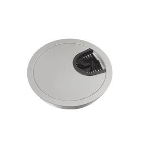   Schneider Electric Unica System+ INS61210 - Bútorba süllyeszthető fém kábelkivezető, 80 mm, alu