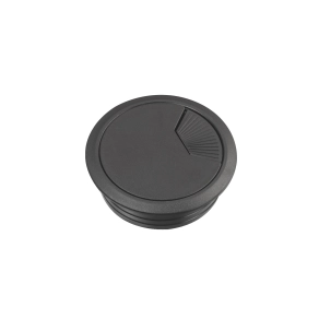 Schneider Electric Unica System+ INS61215 - Bútorba süllyeszthető kábelkivezető, 60 mm, fekete