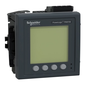 Schneider Electric PM5000 series - METSEPM5760 -PM5760, táblaműszer teljesítménymérő, WC+SS,DNP3.0, digit I/O, analóg I, szivárgóáram figy, letörés/kilövés figy hullám
