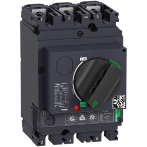 Schneider Electric TeSys GV5 & GV6 - GV5P150F -GV5P150F 3P 36kA Motor megszakító