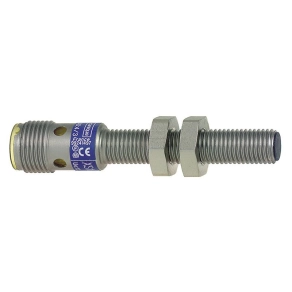  M8 12-24VDC PNP NO 3 vezetékes síkba építhető M12cs. XS108BLPAM12 Telemecanique