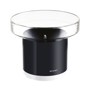   Legrand Netatmo okos csapadékmennyiség mérő időjárás állomáshoz, fekete-átlátszó, NRG01-WW