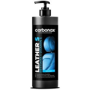   Carbonax WS001960 Szatén fényű bőrápoló applikátorral, autóipari bőrfelületek tisztításához és ápolásához, autóápolási használatra
