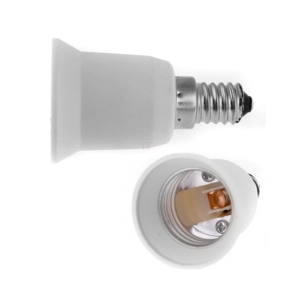   Foglalat átalakító adapter E14-es foglalatról E27-es fényforráshoz PFE14E27