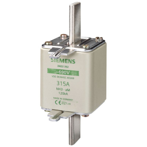  Siemens 3ND1365 késes biztosító, NH-3, 500A aM, 690VAC/440VDC