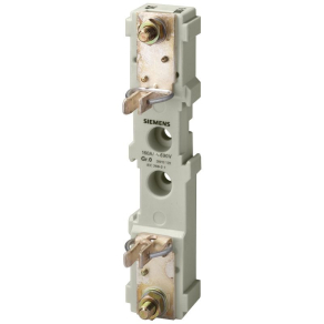   Siemens 3NH3120 NH0 biztosító aljzat, kerámia, lapos csatlakozó