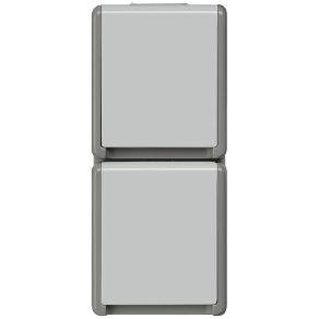   Siemens 5UB4723 dugalj, 2-es függőleges, falon kívüli, IP44, DELTA flat