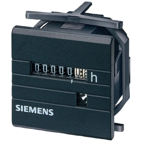   Siemens 7KT5500 üzemóra számláló, 48x48 mm, 00000.00 h, 10-80VDC