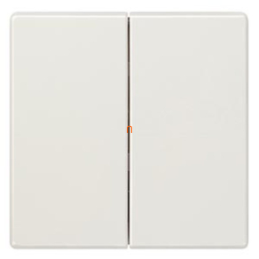   Siemens 5TG7145 csillár billentyű, titánfehér (RAL9010), DELTA style