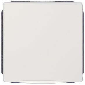   Siemens 5UB1852 dugalj, csapfedeles, titánfehér (RAL9010), DELTA style