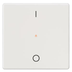   Siemens 5TG6202 billentyű I-O, titánfehér (RAL9010), DELTA i-system