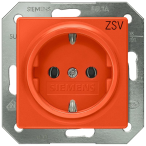   Siemens 5UB1911 dugalj, ZSV felirat, narancs (RAL2004), DELTA i-system
